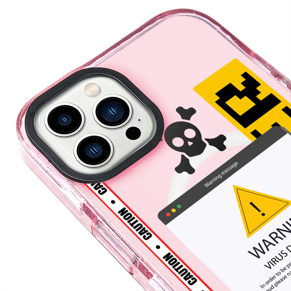 MagsafeliArtycaseSimliPembe