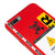 Realme C2 Vırus Detected Telefon Kılıfı - Renkli Silikon - Kırmızı