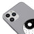iPhone 11 Pro Yin Yang Symbol Telefon Kılıfı - Renkli Silikon - Gri