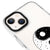 iPhone 13 Yin Yang Symbol Telefon Kılıfı - Artycase - Beyaz
