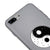 iPhone 8 Plus Yin Yang Symbol Telefon Kılıfı - Renkli Silikon - Gri