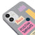 iPhone 12 Mini Positive Thoughts Telefon Kılıfı - Renkli Silikon - Gri