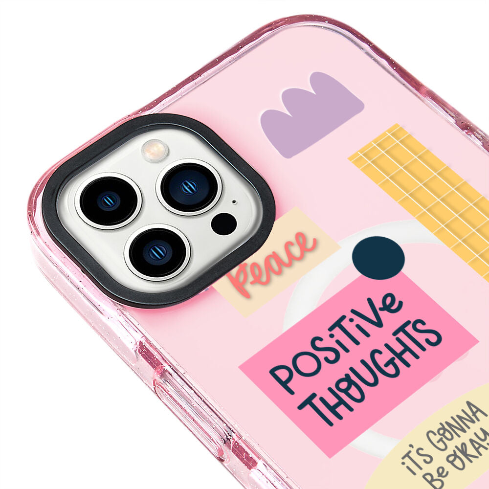 MagsafeliArtycaseSimliPembe