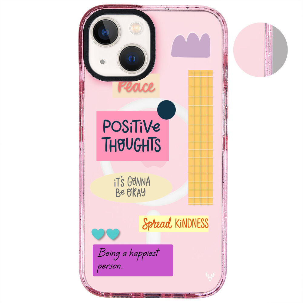 MagsafeliArtycaseSimliPembe