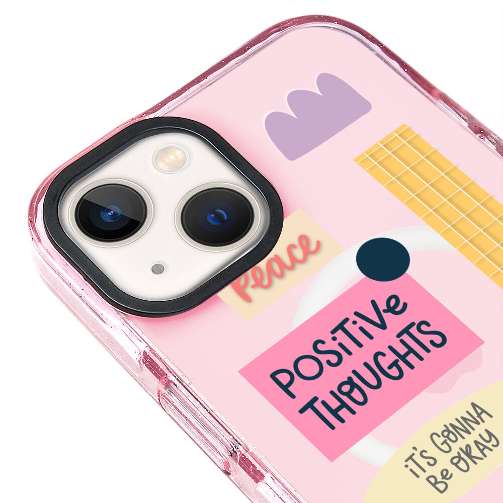 MagsafeliArtycaseSimliPembe