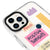 iPhone 15 Pro Positive Thoughts Telefon Kılıfı - Magsafeli Artycase - Beyaz