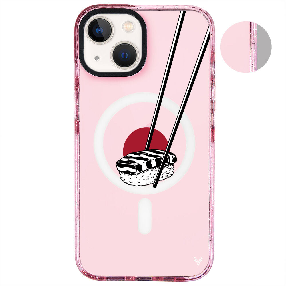MagsafeliArtycaseSimliPembe