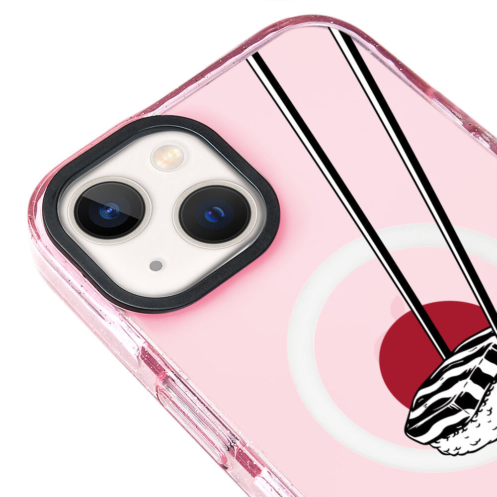 MagsafeliArtycaseSimliPembe