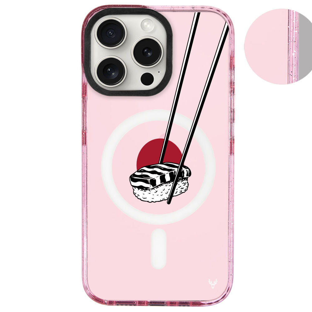 MagsafeliArtycaseSimliPembe
