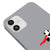 iPhone 12 Mini Flying Panda Telefon Kılıfı - Renkli Silikon - Gri
