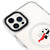 iPhone 15 Pro Max Flying Panda Telefon Kılıfı - Magsafeli Artycase - Beyaz