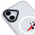 iPhone 16 Plus Flying Panda Telefon Kılıfı - Magsafeli Artycase - Beyaz