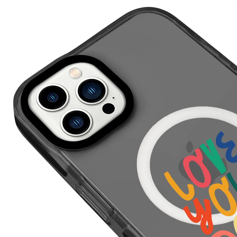 MagsafeliArtycaseCoolBlack