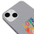 iPhone 14 Love Your Damn Telefon Kılıfı - Renkli Silikon - Gri
