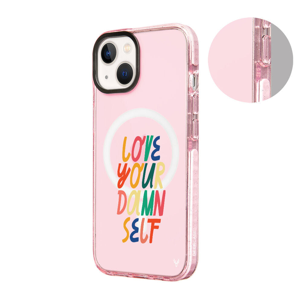 MagsafeliArtycaseSimliPembe