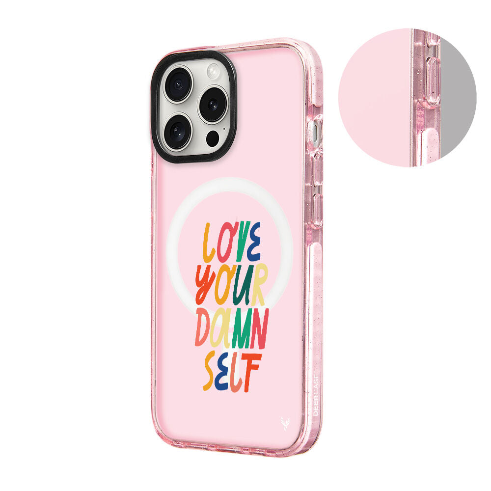 MagsafeliArtycaseSimliPembe