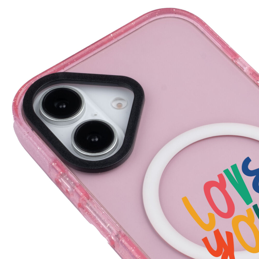 MagsafeliArtycaseSimliPembe