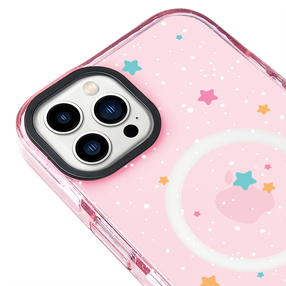 MagsafeliArtycaseSimliPembe