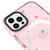 iPhone 16 Pro Spaced Stars Telefon Kılıfı - Artycase - Simli Pembe