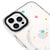 iPhone 16 Pro Max Spaced Stars Telefon Kılıfı - Magsafeli Artycase - Beyaz