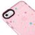 iPhone 6 Spaced Stars Telefon Kılıfı - Artycase - Simli Pembe