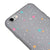 iPhone 6S Plus Spaced Stars Telefon Kılıfı - Renkli Silikon - Gri