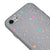 iPhone 8 Spaced Stars Telefon Kılıfı - Renkli Silikon - Gri