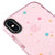 iPhone XS Spaced Stars Telefon Kılıfı - Artycase - Simli Pembe