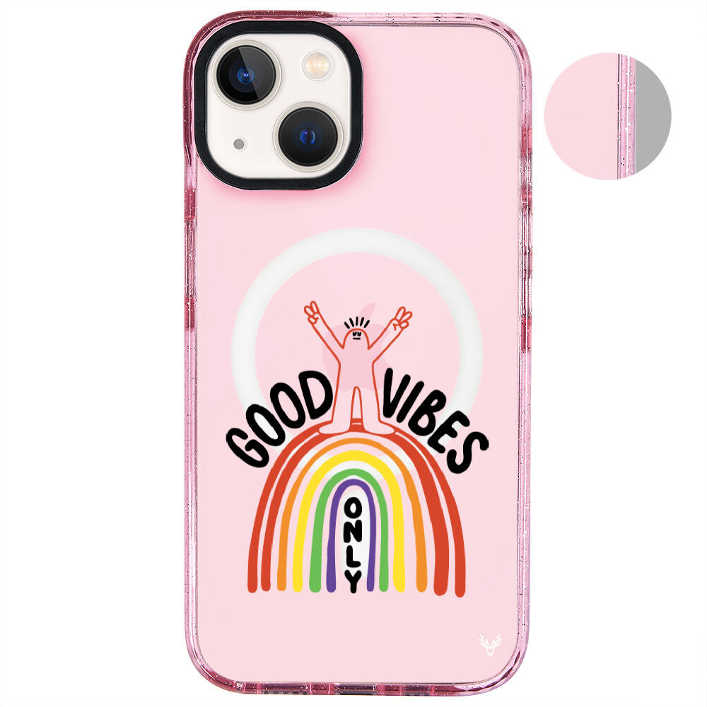 MagsafeliArtycaseSimliPembe