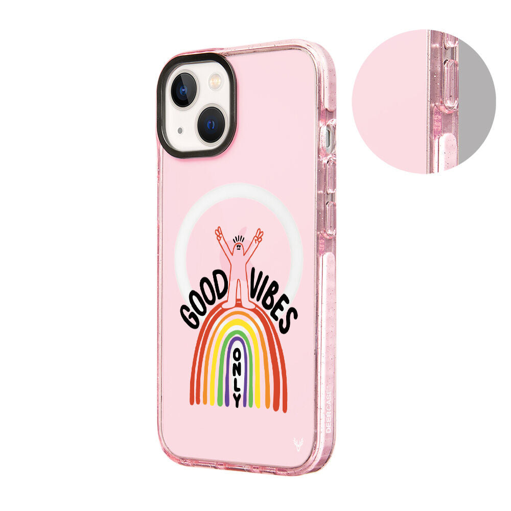 MagsafeliArtycaseSimliPembe