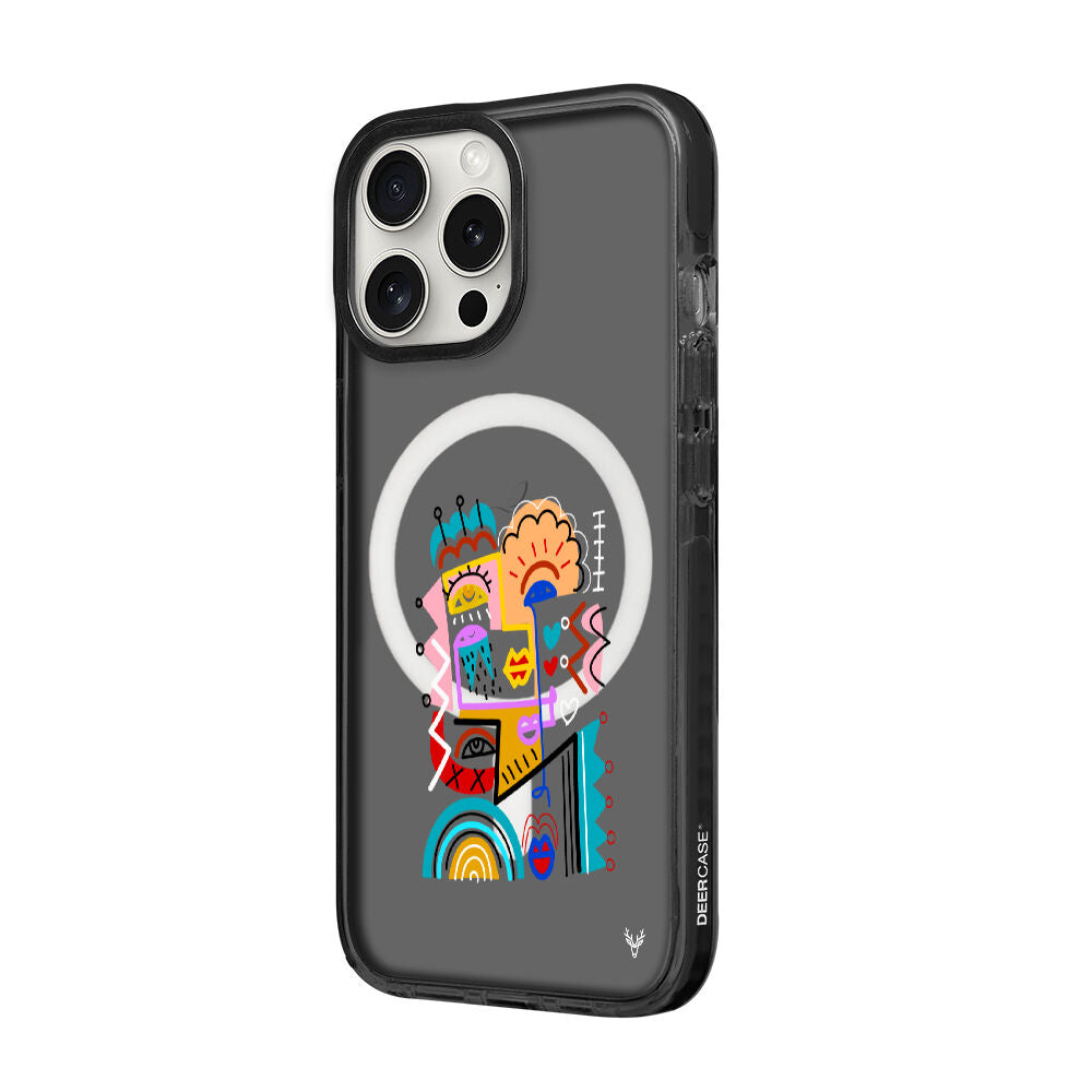 MagsafeliArtycaseCoolBlack
