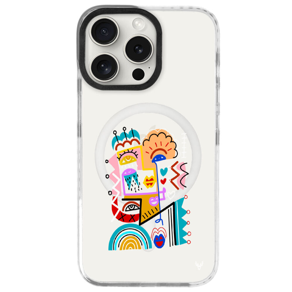 MagsafeliArtycaseBeyaz