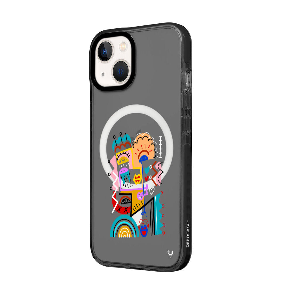 MagsafeliArtycaseCoolBlack