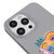 iPhone 15 Pro Max Smile Eyes Telefon Kılıfı - Renkli Silikon - Gri