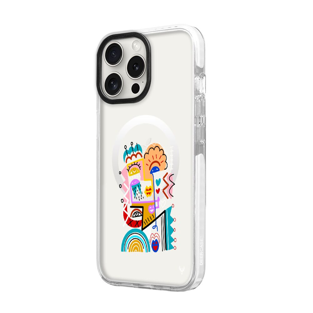 MagsafeliArtycaseBeyaz
