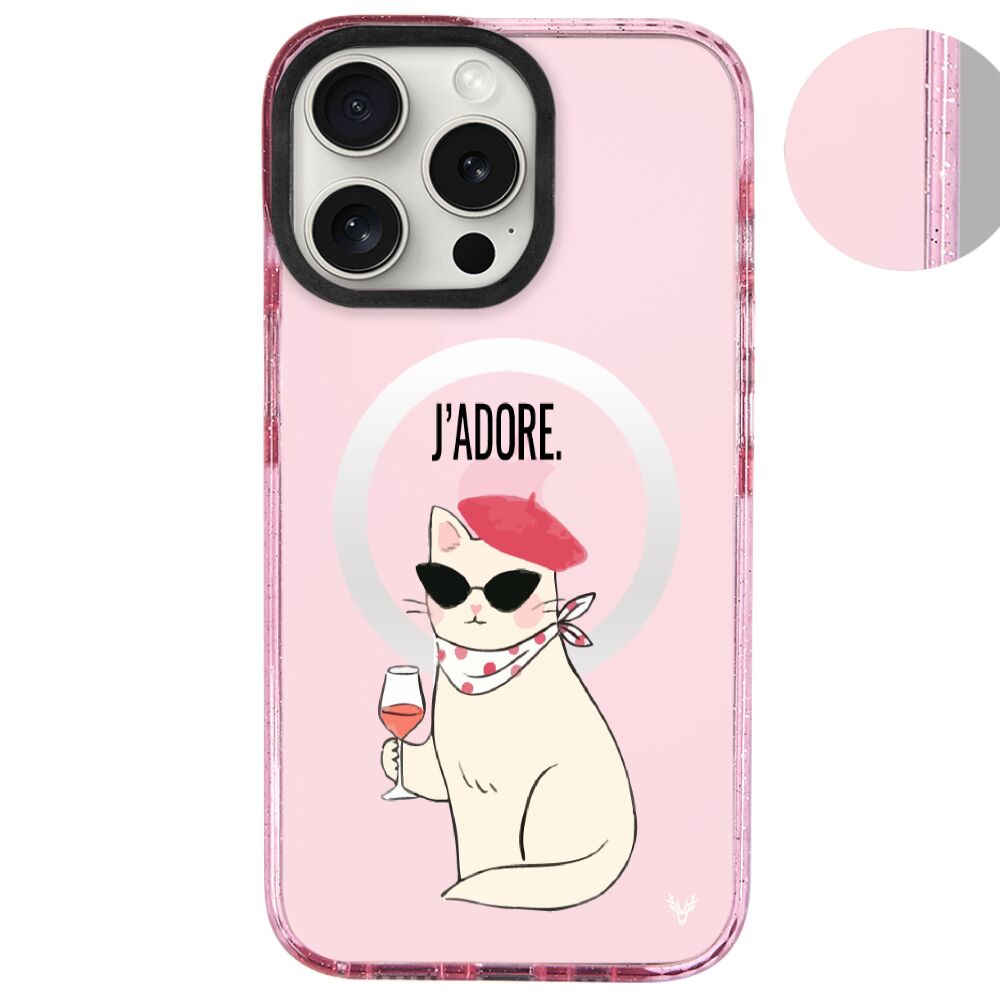 MagsafeliArtycaseSimliPembe