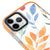 iPhone 11 Pro Max Watercolor Flowers Telefon Kılıfı - Artycase - Turuncu