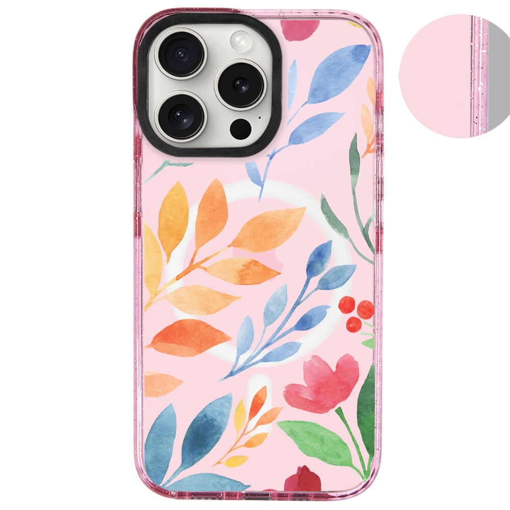 MagsafeliArtycaseSimliPembe