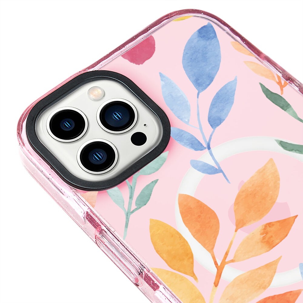 MagsafeliArtycaseSimliPembe