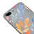 iPhone 7 Plus Watercolor Flowers Telefon Kılıfı - Renkli Silikon - Gri