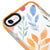 iPhone SE 2020 Watercolor Flowers Telefon Kılıfı - Artycase - Turuncu
