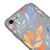 iPhone SE 2020 Watercolor Flowers Telefon Kılıfı - Renkli Silikon - Gri