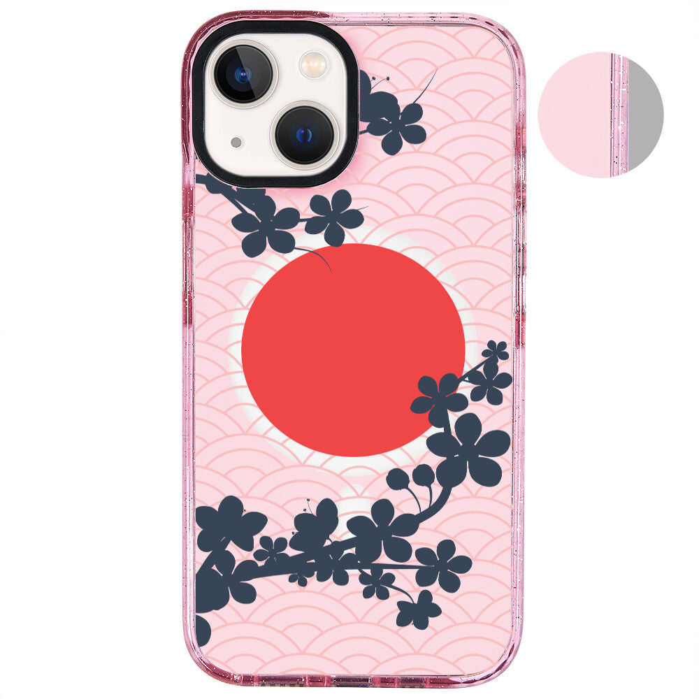 MagsafeliArtycaseSimliPembe