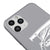 iPhone 11 Pro No Limits Telefon Kılıfı - Renkli Silikon - Gri