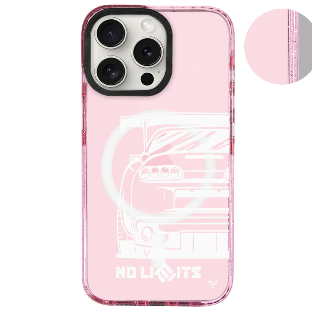 MagsafeliArtycaseSimliPembe