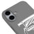 iPhone 16 No Limits Telefon Kılıfı - Renkli Silikon - Gri
