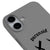 iPhone 16 Paranoid Telefon Kılıfı - Renkli Silikon - Gri