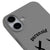 iPhone 16 Plus Paranoid Telefon Kılıfı - Renkli Silikon - Gri