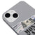 iPhone 15 Money Talks Telefon Kılıfı - Renkli Silikon - Gri