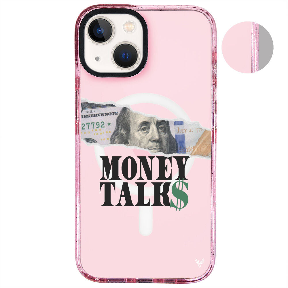 MagsafeliArtycaseSimliPembe